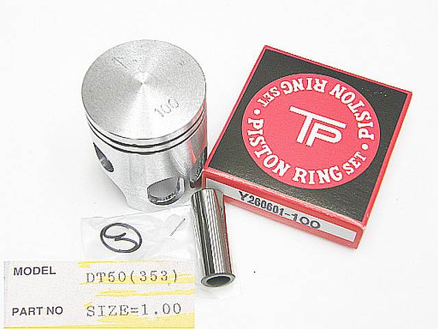 353-100 - Piston kit Yamaha DT50 1.00 O/S
