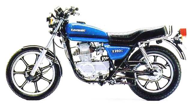 1979-1981 Z250-A1 A2 A3