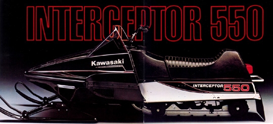 1982 - SS550-A1 INTERCEPTOR 550
