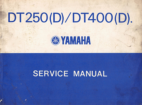 1R9-28197-80-00 - DT250 D DT400 D SERVICE MANUAL