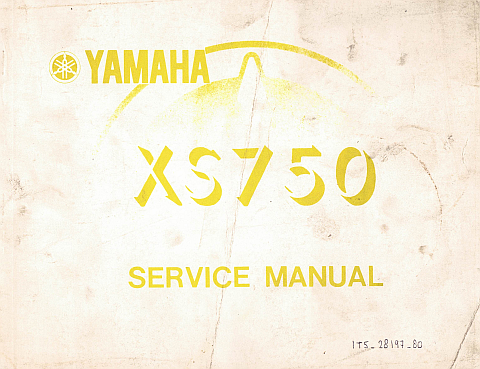 1T5-28197-80-00 - XS750 SERVICE MANUAL