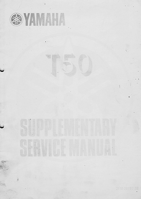 2FM-28197-20 - T50 Service Manual Supplement